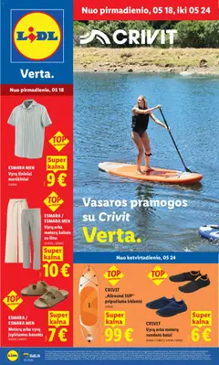 LIDL leidinys galioja nuo 18.05.2026