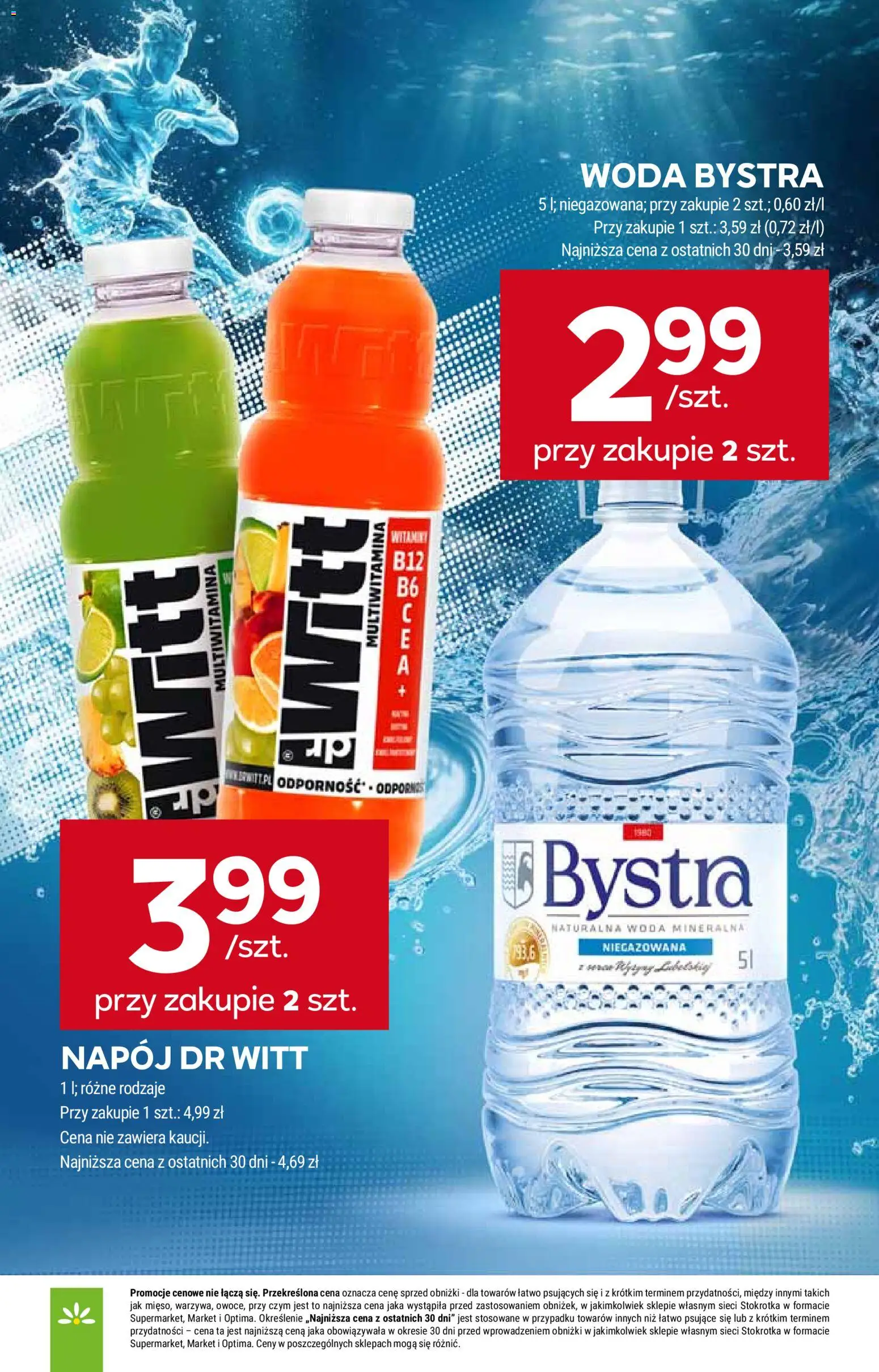 Stokrotka gazetka - Market od 23.07.2026 | Strona: 12 | Produkty: Stokrotka, Woda