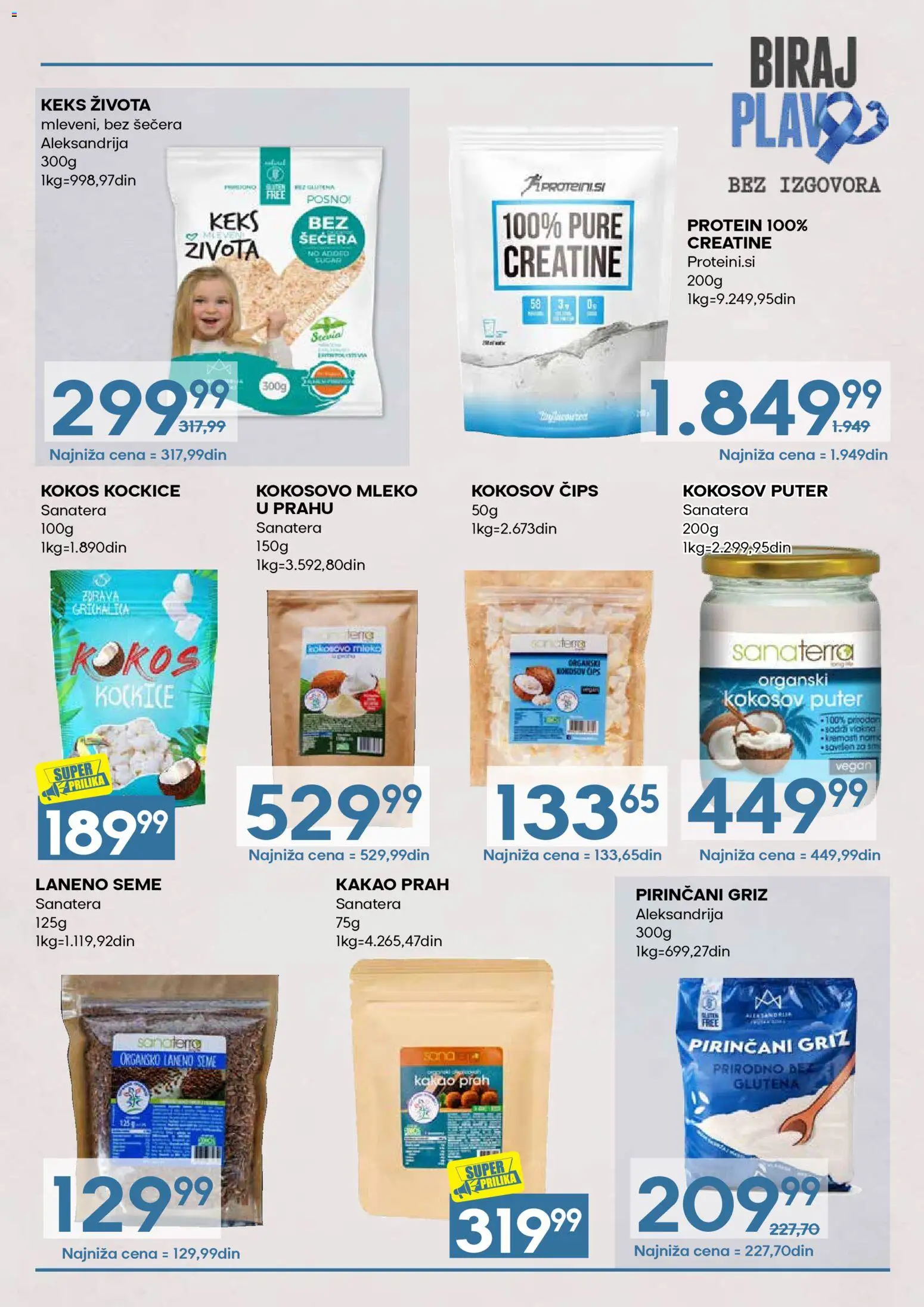 Idea katalog - važi od 01.11.2026 | Strana: 9 | Proizvode: Protein, Keks, Mleko, Griz