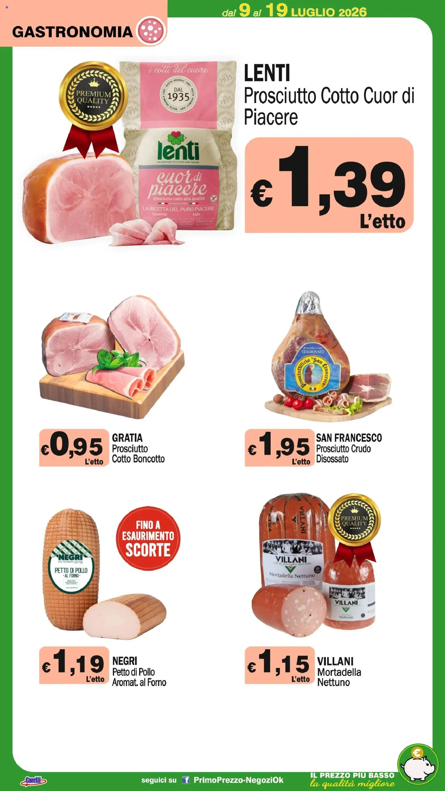 Volantino Primo Prezzo del 09/07/2026 | Pagina: 42