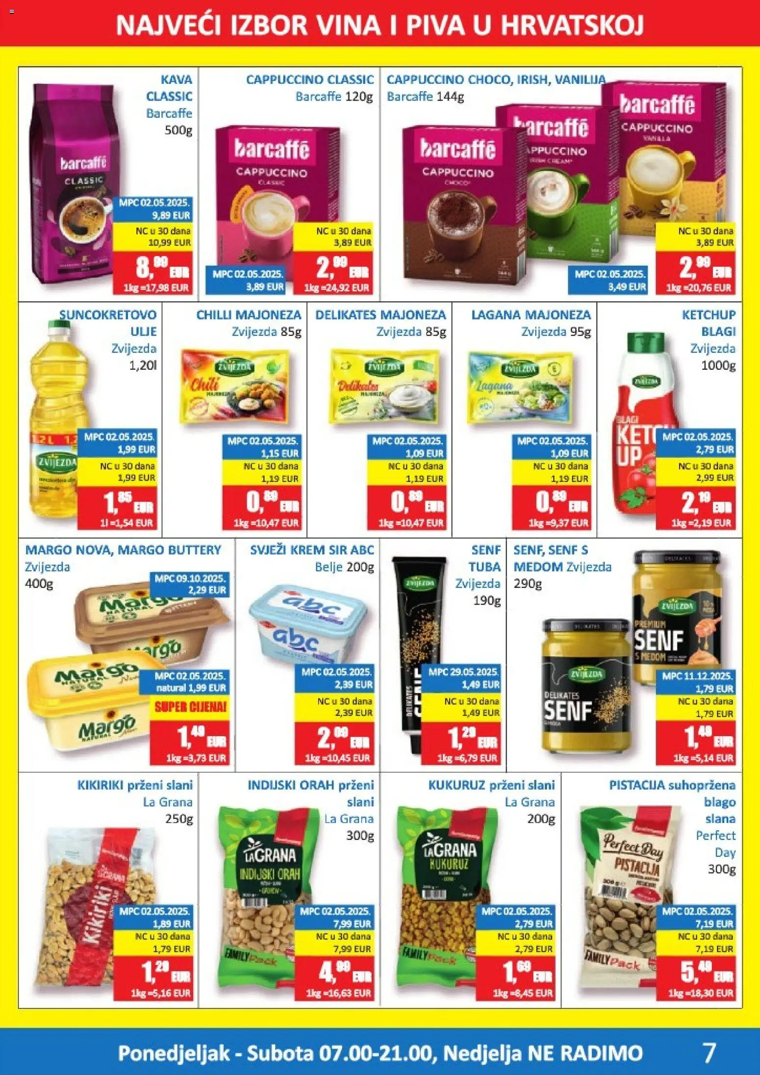 Vrutak katalog | vrijedi od 10.08.2026 | Stranica: 7 | Proizvodi: Kukuruz, Kava, Senf, Orah