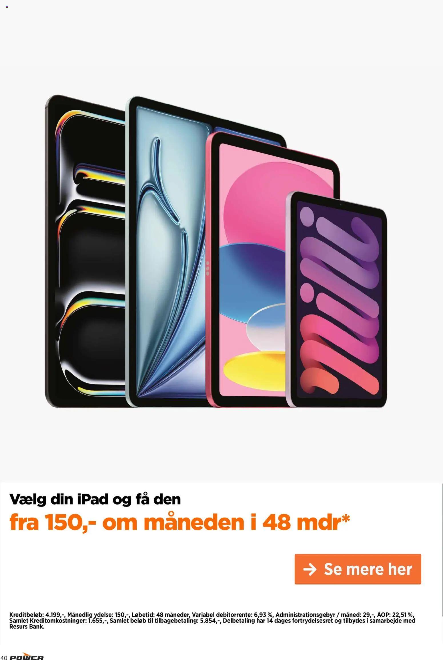 Power tilbudsavis – gyldig fra 16/10/2026 | Side: 40