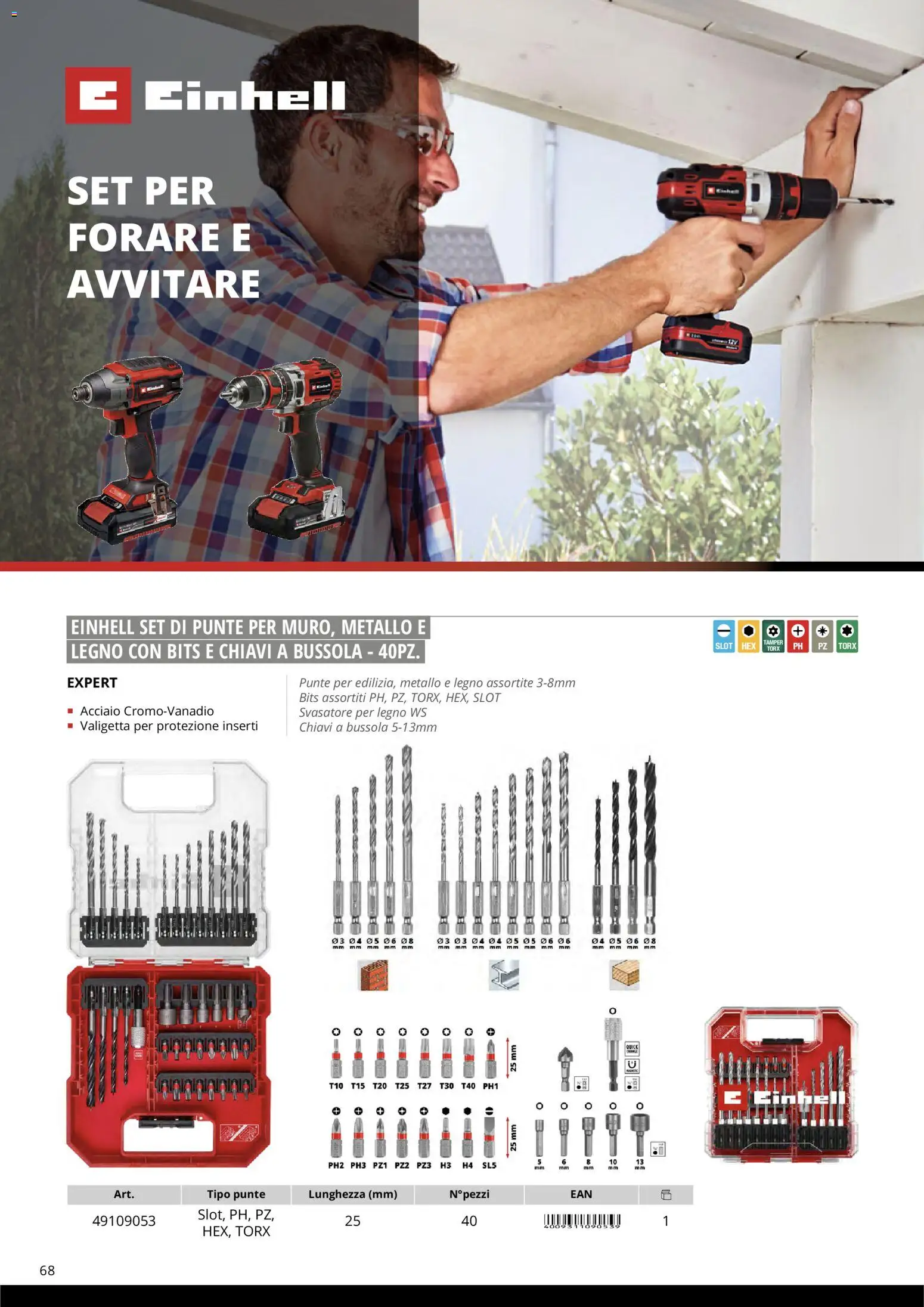 Volantino Einhell del 17.03.2026 | Pagina: 70 | Prodotti: Valigetta