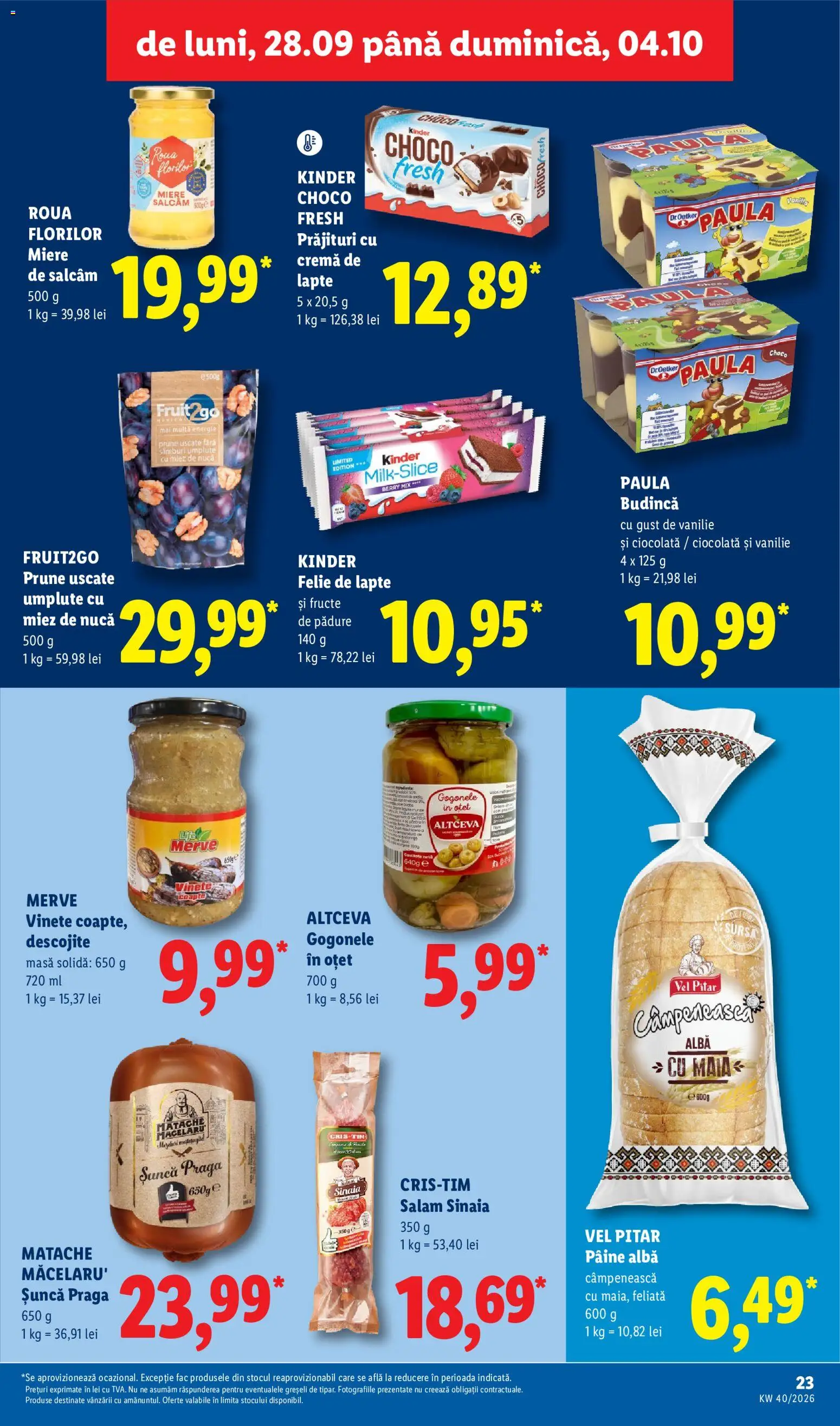 Noul catalog Lidl – valabil de la 28.09.2026 | Pagină: 23