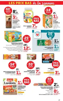Super U - Prévisualisation de Super U - Les prix bas dans votre magasin valide à partir de 12.05.2026 | Page: 27