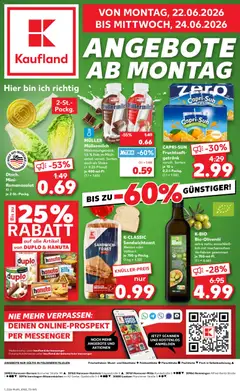 Kaufland DE - DE Folder Hannover - Voorbeeld van een folder van Kaufland DE, geldig van 22.06.2026