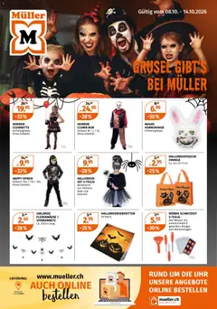 Müller aktionen Halloween ab 08.10.2026 gültig
