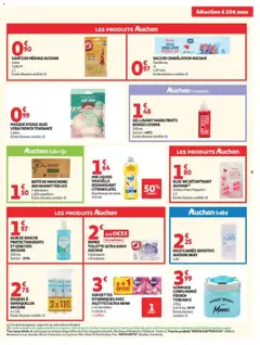 Auchan - Prévisualisation de SERVIETTES HYGIÉNIQUES AVEC AILETTES ULTRA NANA, x 42 serviettes Le lot de 2 +1 offert valide à partir de 15/09/2026 | Page: 9