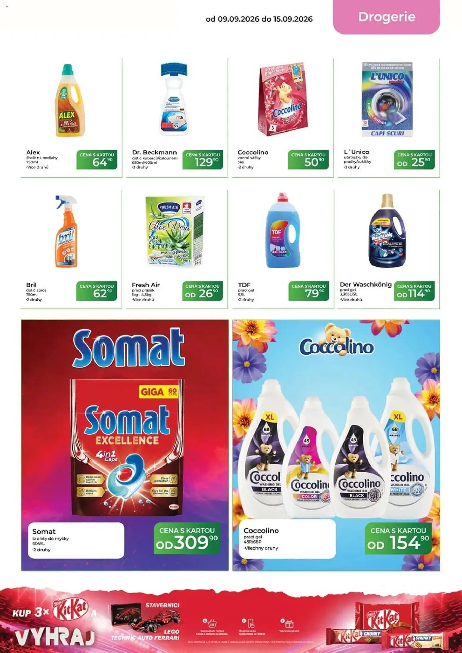 Tamda Foods leták od 16.09.2026 | Strana: 51 | Produkty: Prací gel, Ubrousky, Lego Technic, Drogerie