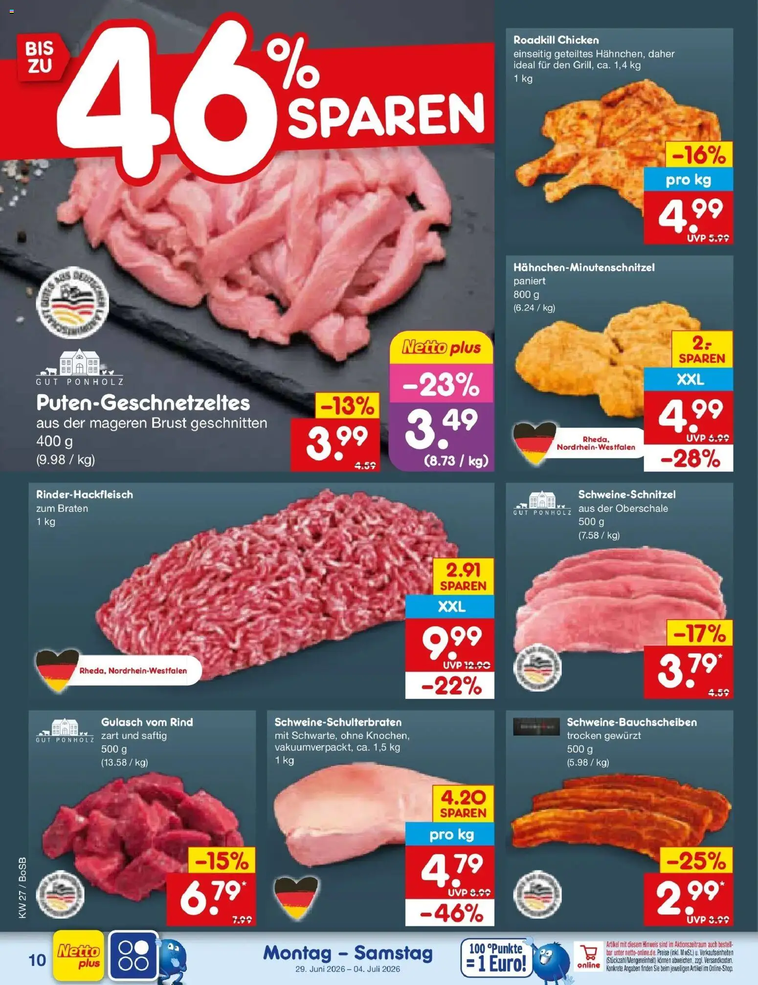 Netto Marken-Discount Prospekt Stadtlohn – gültig ab 29.06.2026 | Seite: 14 | Produkte: Gulasch