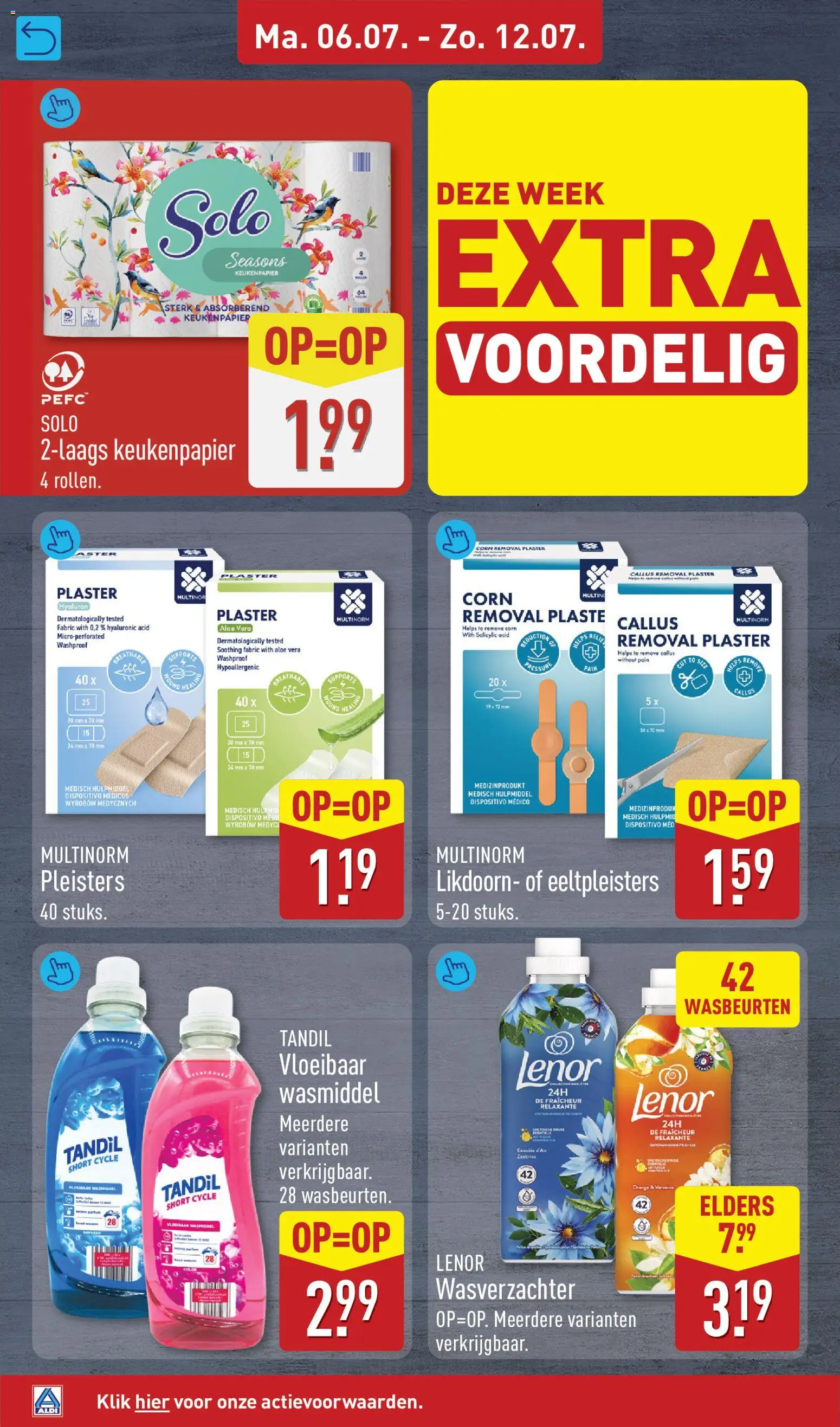 {H1} | Pagina: 22 | Producten: Vloeibaar wasmiddel, Wasmiddel, Keukenpapier, Aloë Vera