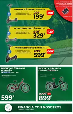 Vista previa FeuVert folleto válido desde el 02/07/2026 | Página: 9 | Productos: Bicicleta, Patinete, Bicicleta eléctrica, Ελιές