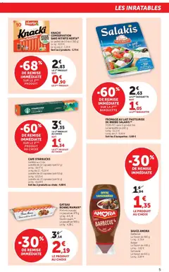 Hyper U - Prévisualisation de Hyper U catalogue valide à partir de 11/08/2026 | Page: 5 | Produits: Gâteau, Knacki, Lait, Café