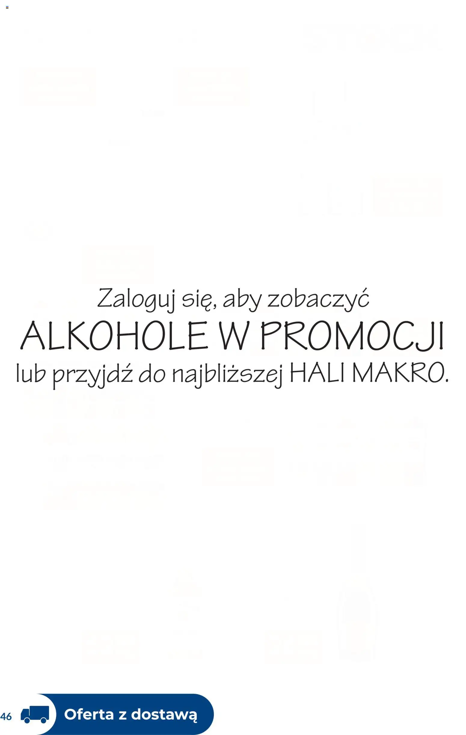 Makro gazetka - Dystrybucja do sklepów od 01.09.2026 | Strona: 46 | Produkty: Alkohole