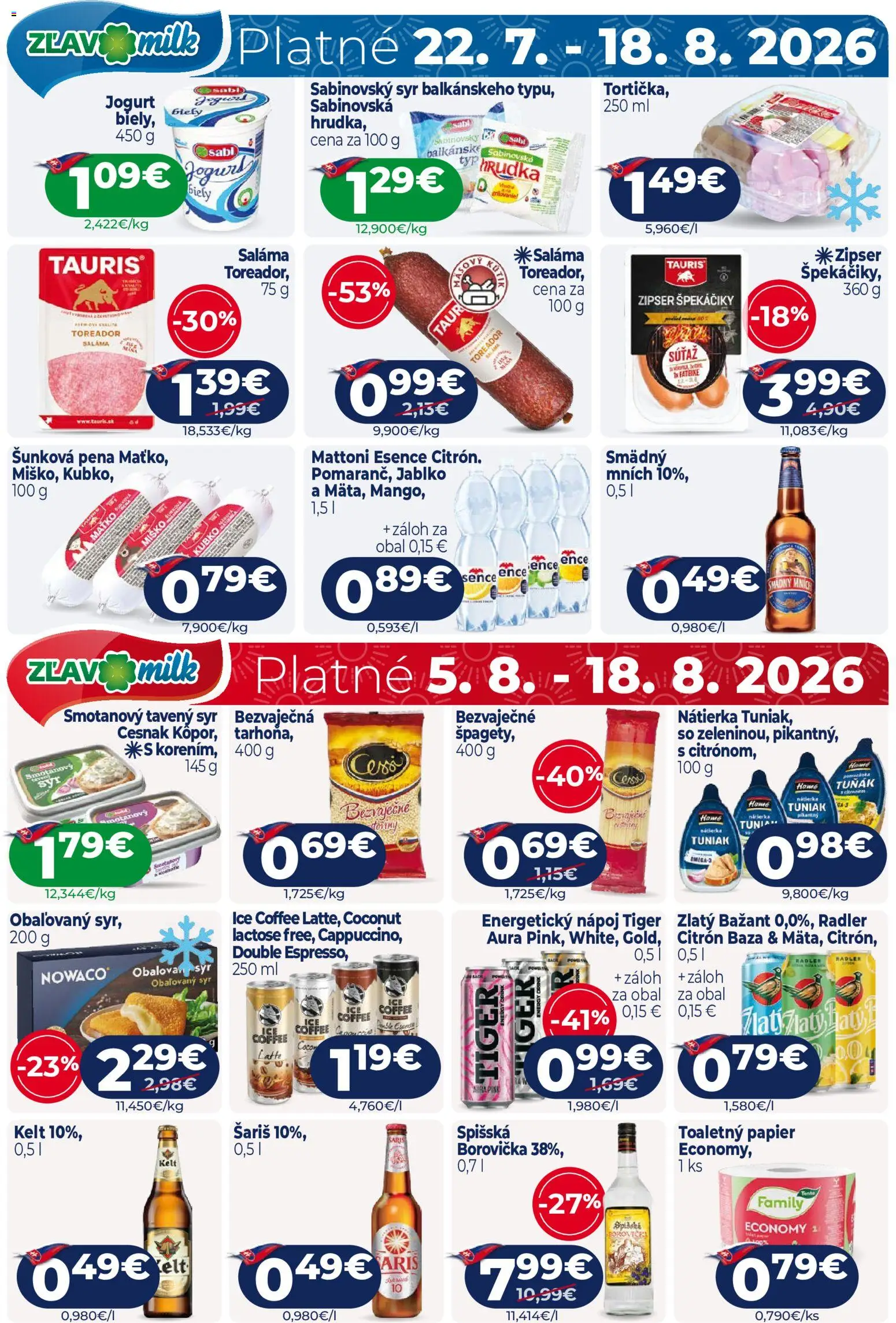 Nové Milk Agro akcie – leták je platný od 05.08.2026 | Strana: 16