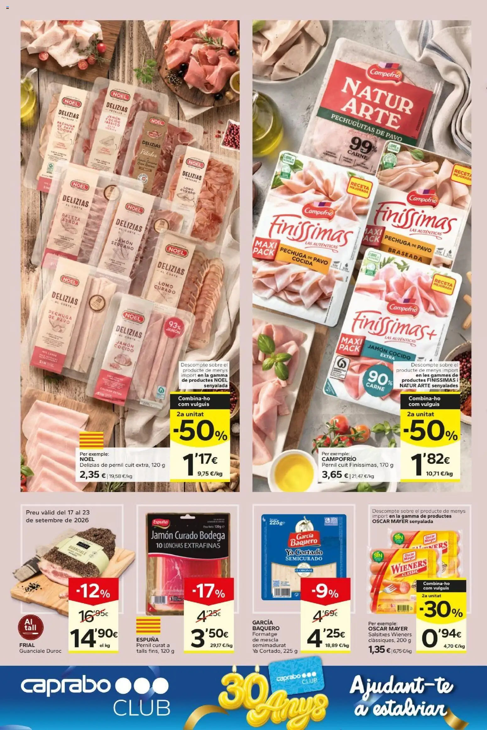 Caprabo folleto │ válido desde el 17/09/2026 | Página: 4