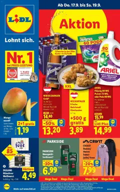 Lidl Flugblatt - Wien ab 17.09.2026 gültig
