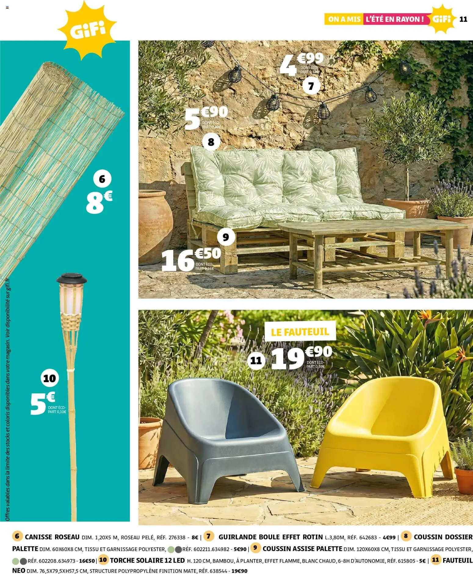 {H1} | Page: 11 | Produits: Fauteuil