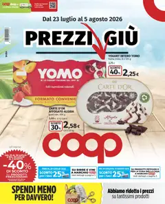 Anteprima del volantino COOP volantino Milano valido a partire dal 23/07/2026