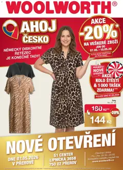 Náhled letáku Woolworth leták - Přerov od 07.05.2026