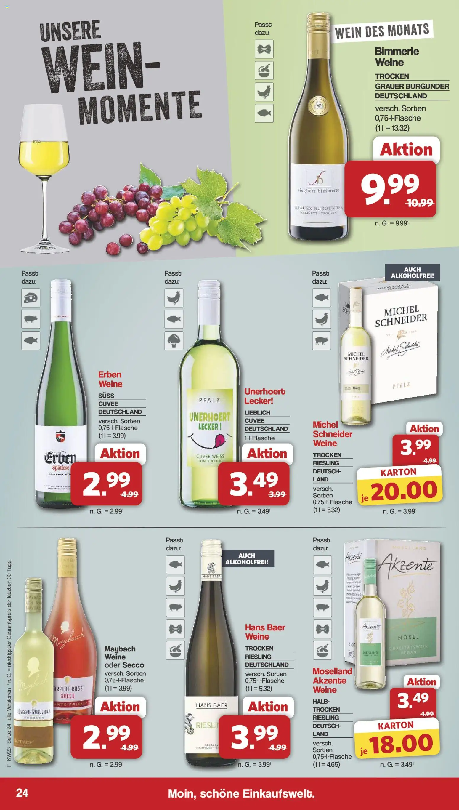 Famila Nordwest Prospekt – gültig ab 01.06.2026 | Seite: 24 | Produkte: Merlot, Wein