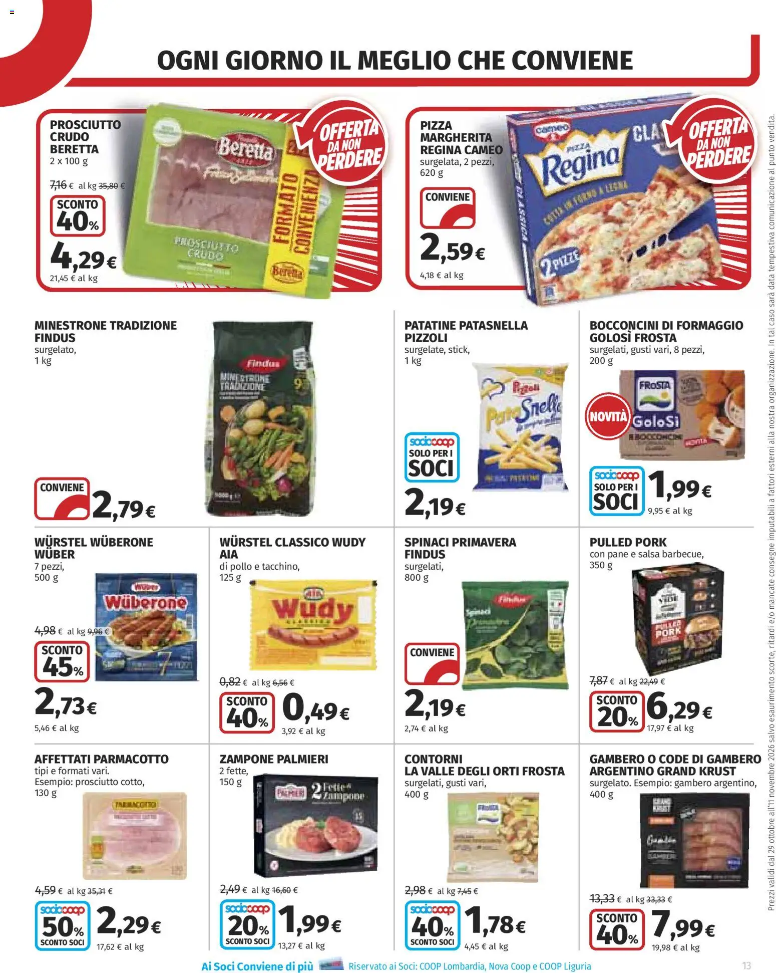 Volantino COOP del 29/10/2026 | Pagina: 13