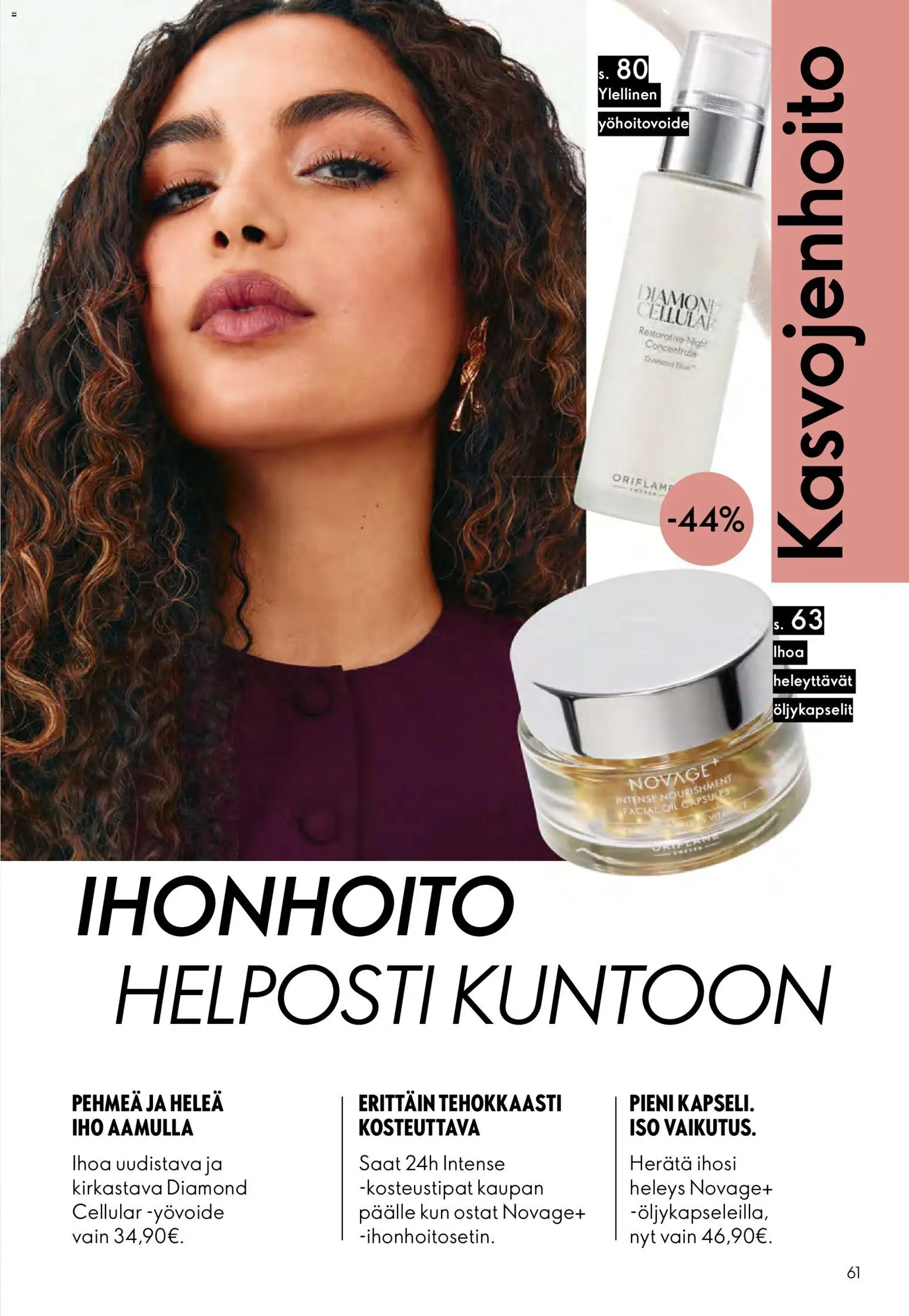 Oriflame tarjoukset – voimassa 16/09/2026 alkaen | Sivu: 61 | Tuotteet: Yövoide