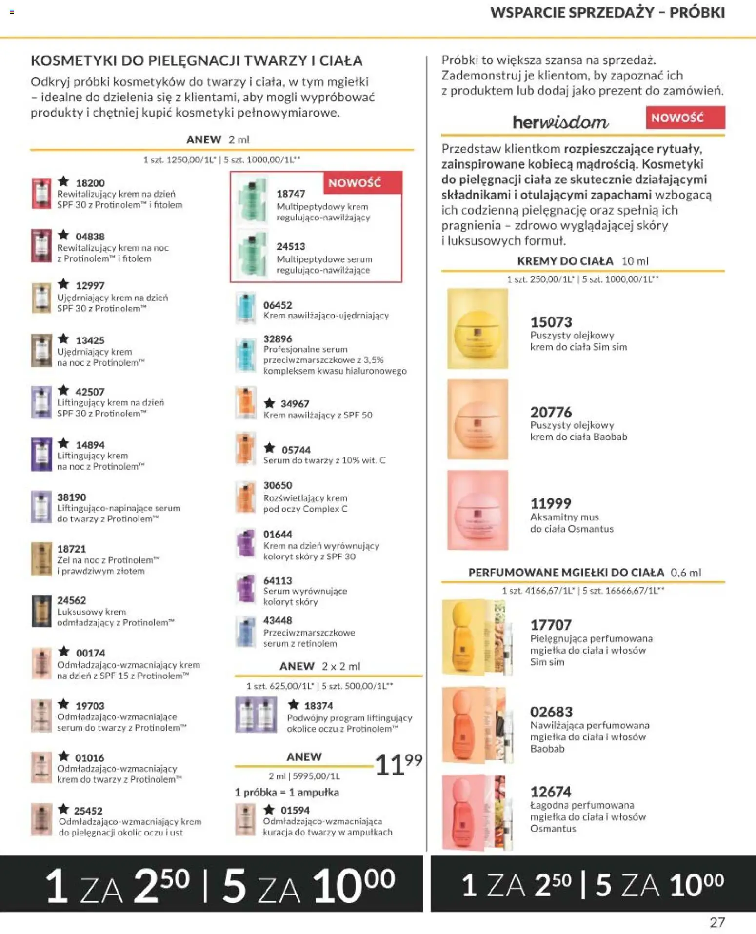 Avon Katalog Focus 10 2026 od 30.09.2026 | Strona: 27 | Produkty: Kosmetyki, Krem, Krem do twarzy, Serum do twarzy