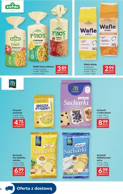 Pogląd oferty "Makro gazetka - Dystrybucja do sklepów" - ważna od 01.09.2026 | Strona: 6 | Produkty: Groszek, Wafle, Groszek ptysiowy, Cheddar