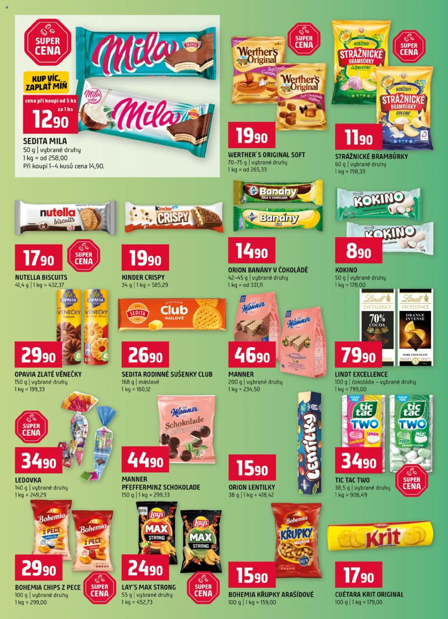 Terno leták od 15.07.2026 | Strana: 8 | Produkty: Čokoláda, Banány, Bramburky, Tác