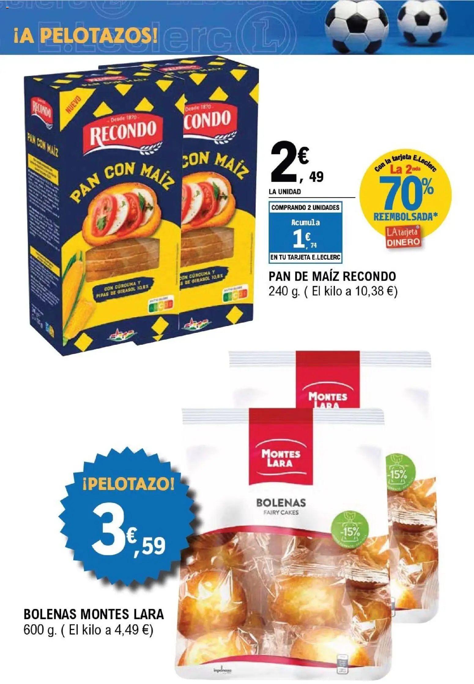 E.Leclerc Pamplona │ válido desde el 01.06.2026 | Página: 15 | Productos: Pan