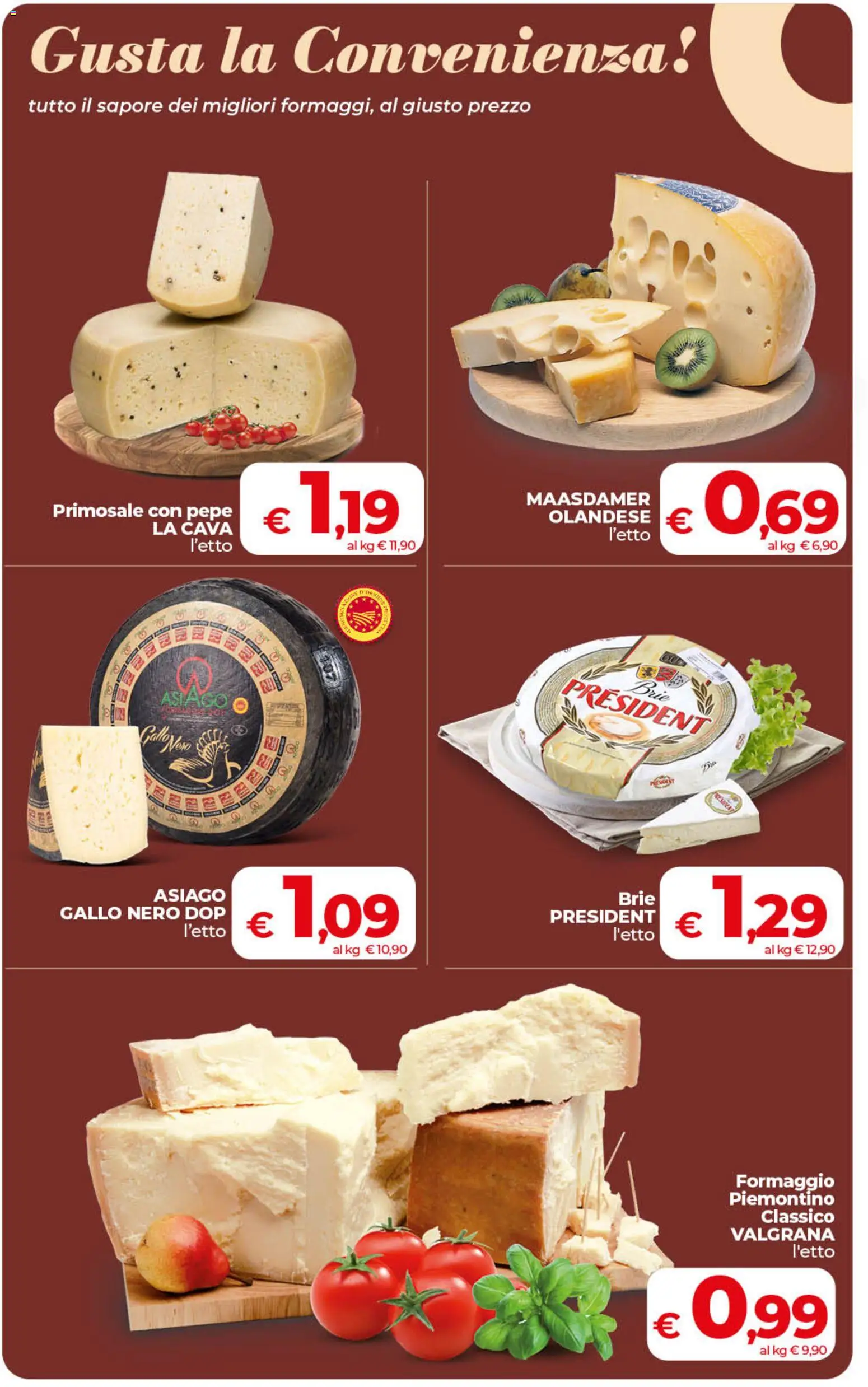 Volantino COOP del 21/07/2026 | Pagina: 9 | Prodotti: Pepe, Formaggio