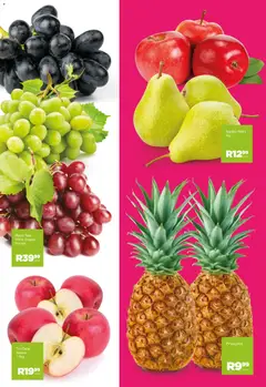 Save specials catalogue – valid from 09/10/2026 | Page: 6 | Products: Pears, Apples, Grapes