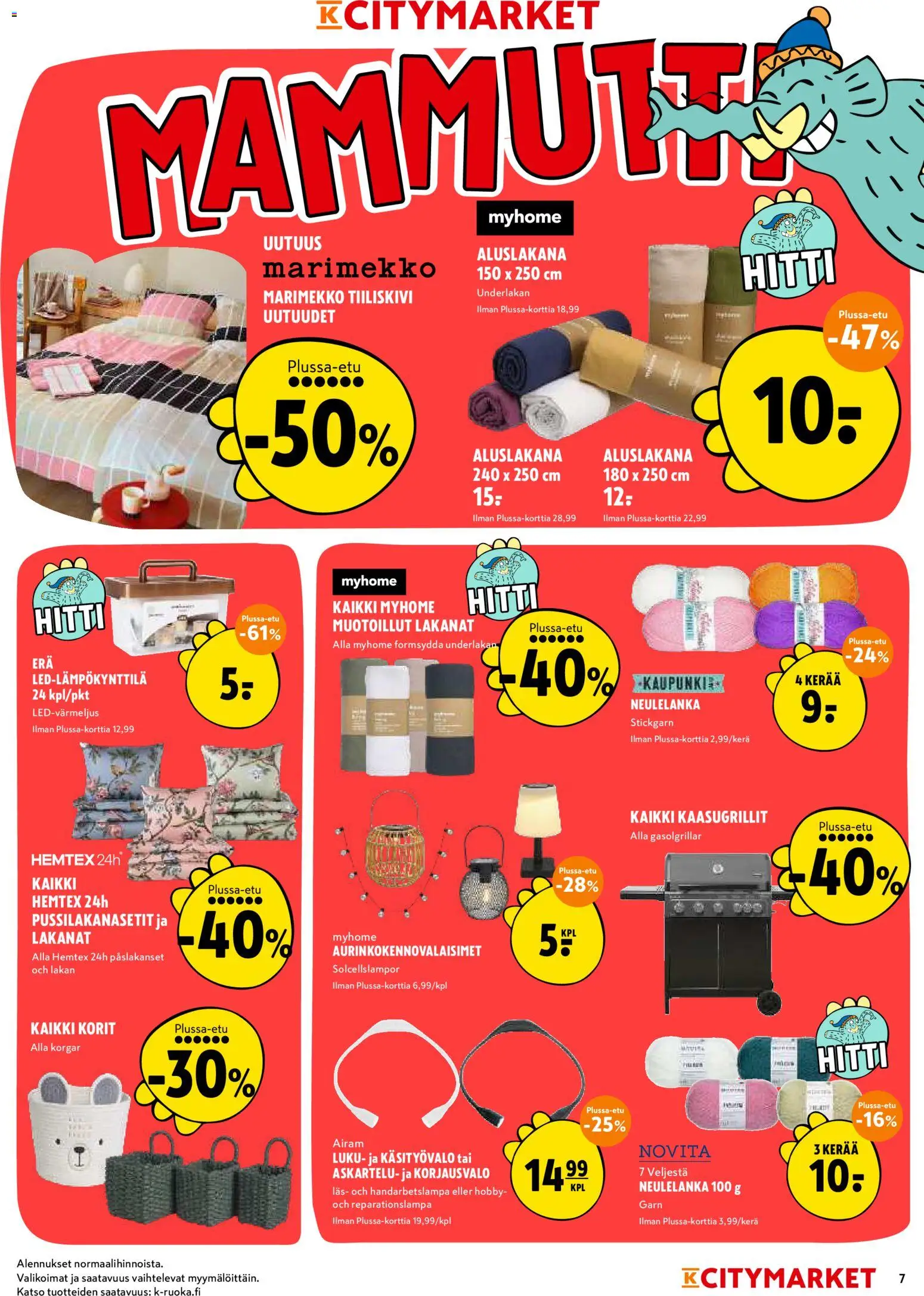 K-Citymarket tarjoukset – voimassa 06/08/2026 alkaen | Sivu: 7