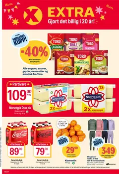 Forhåndsvisning av Coop Extra kundeavis gyldig fra 17/08/2026