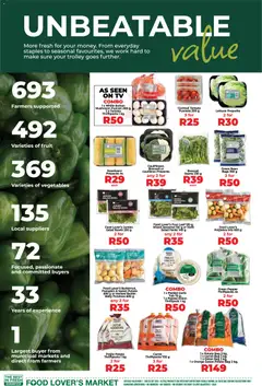 Food Lover's Market specials catalogue – valid from 07/09/2026 | Page: 2 | Products: Bowl, Garlic, Onion, Lettuce