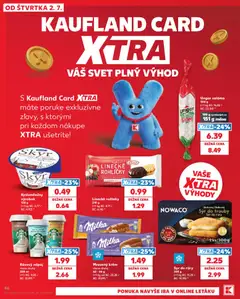 Kaufland leták platný od 02.07.2026 | Strana: 46 | Produkty: Syr, Skyr, Krém, Milka