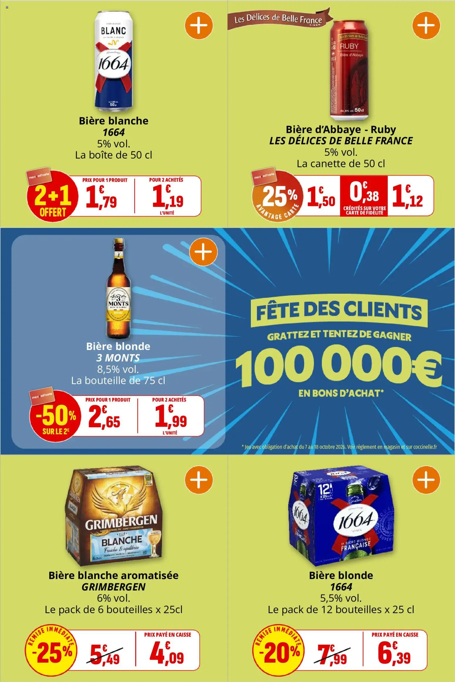 {H1} | Page: 37 | Produits: Biere blanche, Bière d’abbaye, Bière blonde, Bière