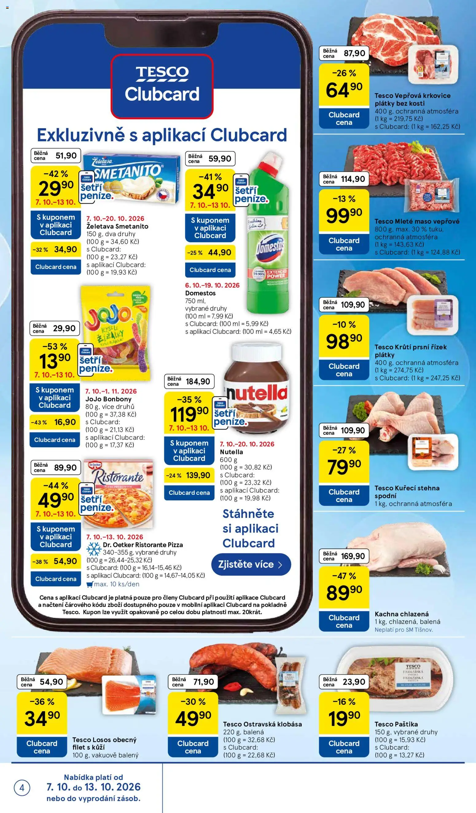 Tesco leták - Supermarket Nabídka ve značkové kvalitě od 07.10.2026 | Strana: 4