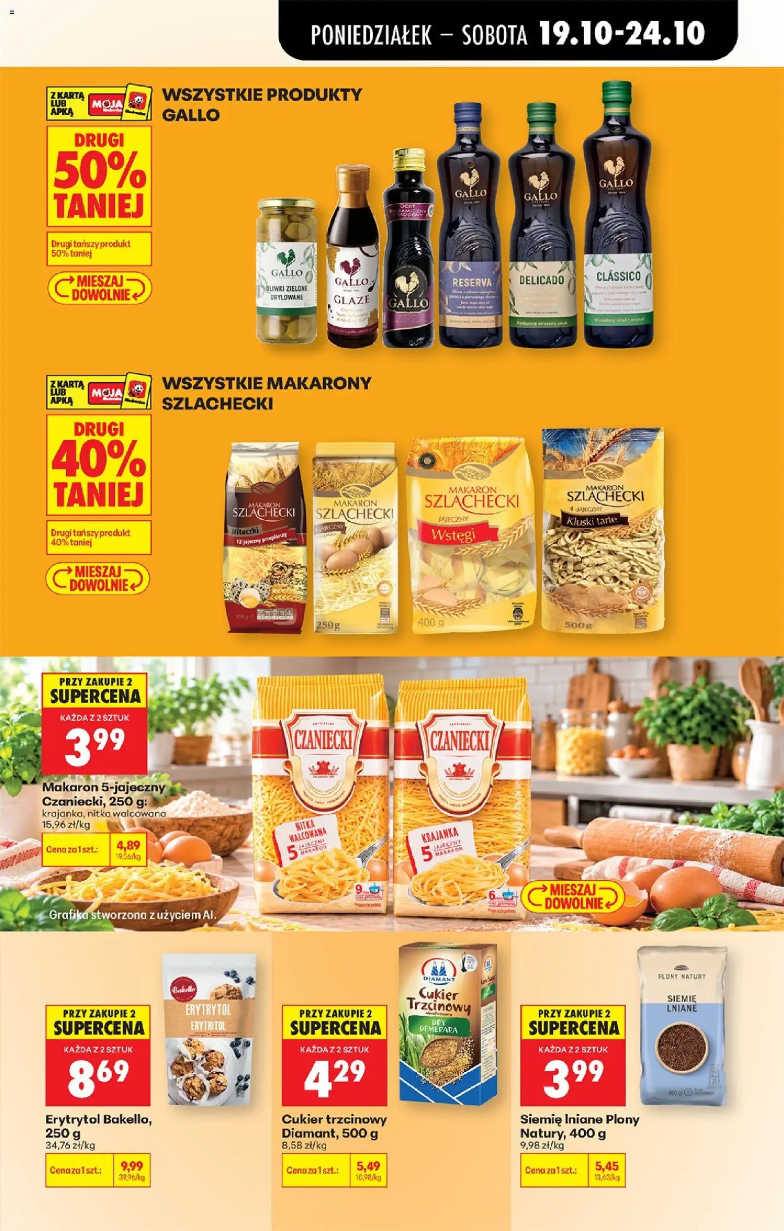 Biedronka Polsko leták - Codziennie niskie ceny od 19.10.2026 | Strana: 63 | Produkty: Pizza Quattro Formaggi, Gouda, Mozzarella sticks, Paprika