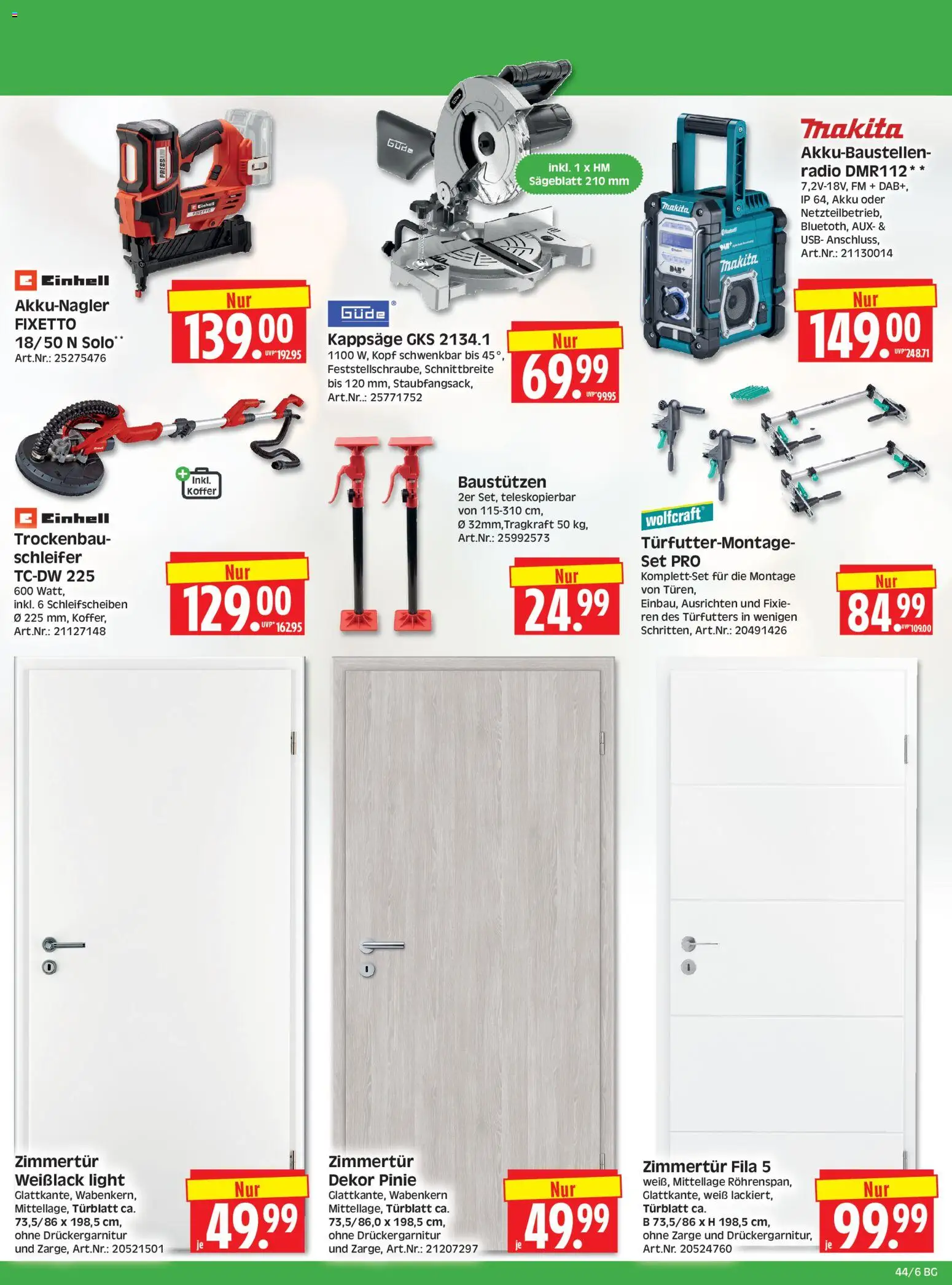 HERKULES Bau & Garten – gültig ab 26.10.2026 | Seite: 6 | Produkte: USB, Koffer, Radio