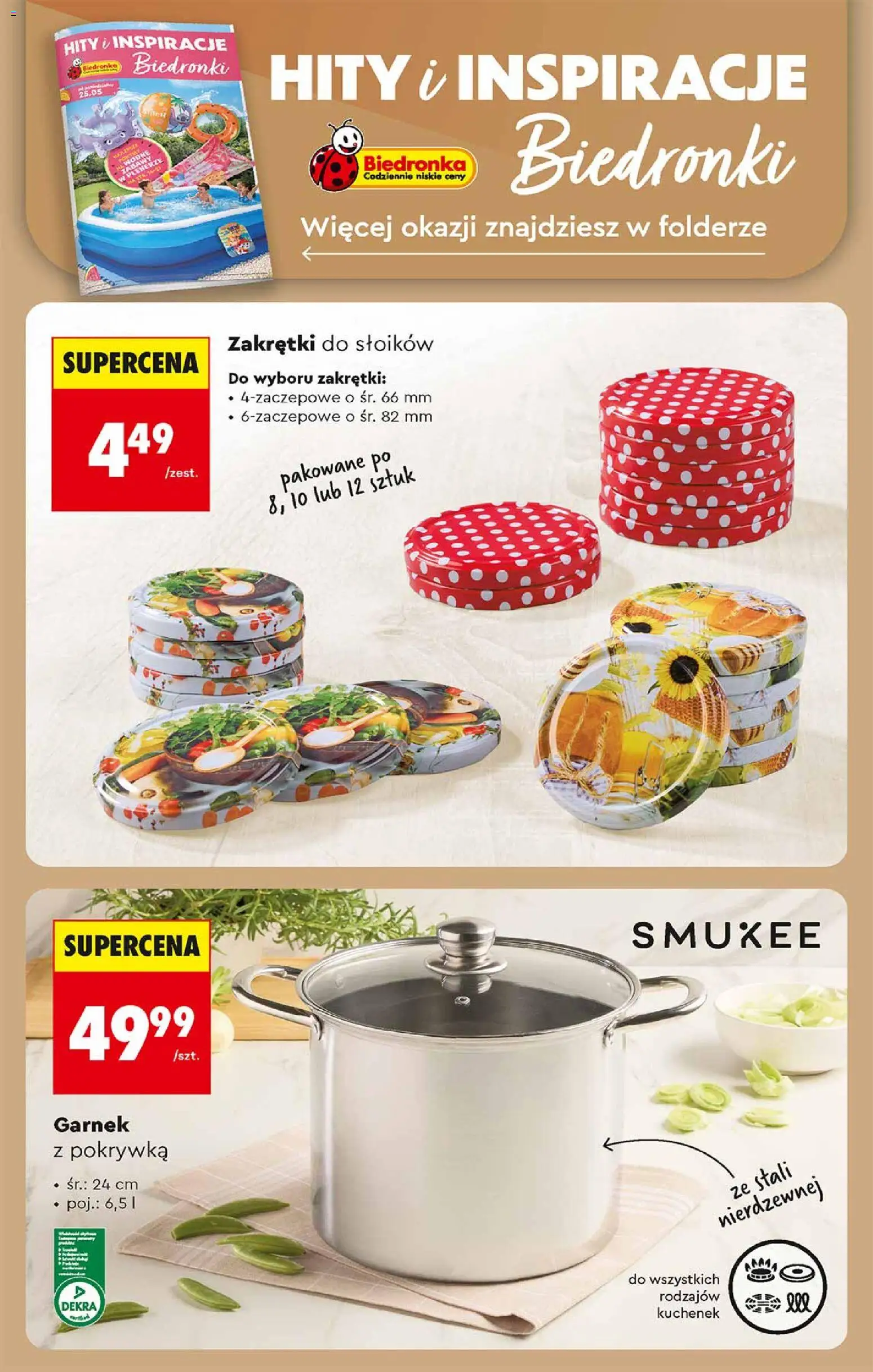 Biedronka gazetka od środy od 27.05.2026 | Strona: 57 | Produkty: Garnek