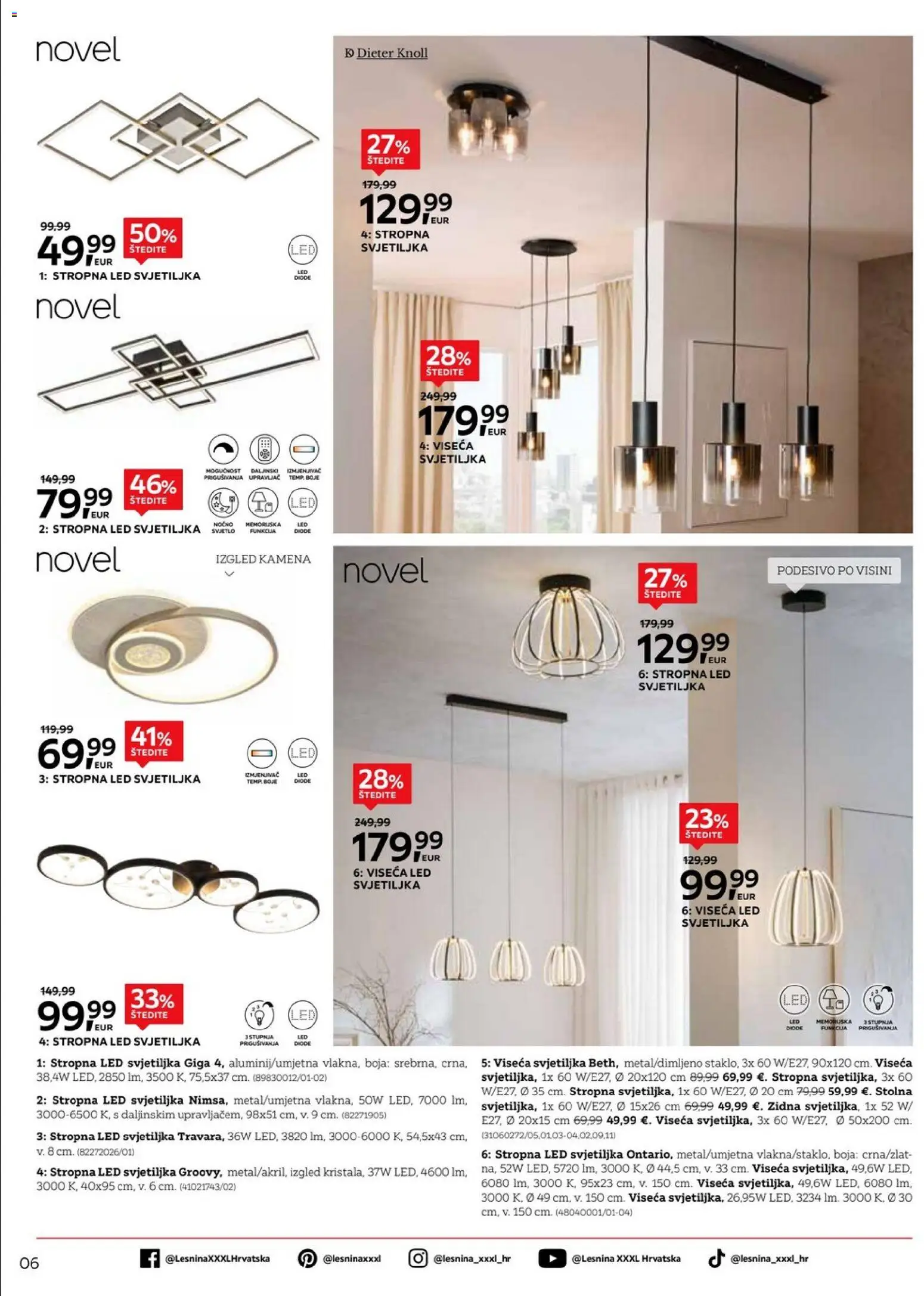 Lesnina katalog | vrijedi od 03.01.2026 | Stranica: 6 | Proizvodi: Svjetiljka