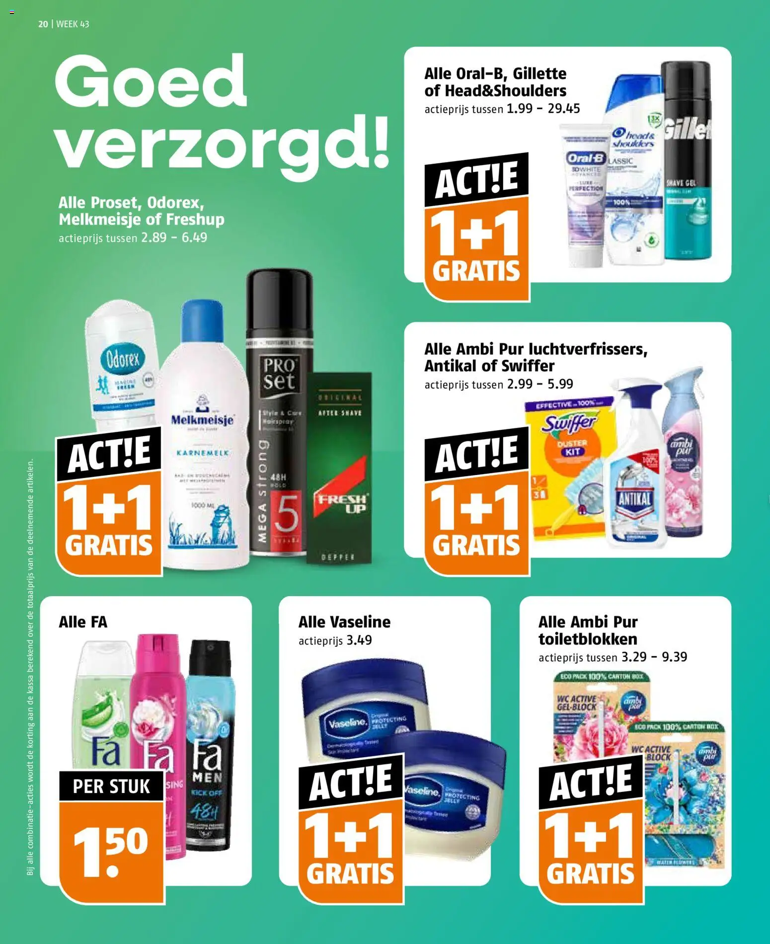 {H1} | Pagina: 20 | Producten: Karnemelk, Wc, Box, Gel