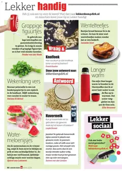 Dirk folder - Lekker Doen - Voorbeeld van een folder van Dirk, geldig van 06.05.2026 | Pagina: 64 | Producten: Livre pour enfants, Melk, Overal, Waffelini