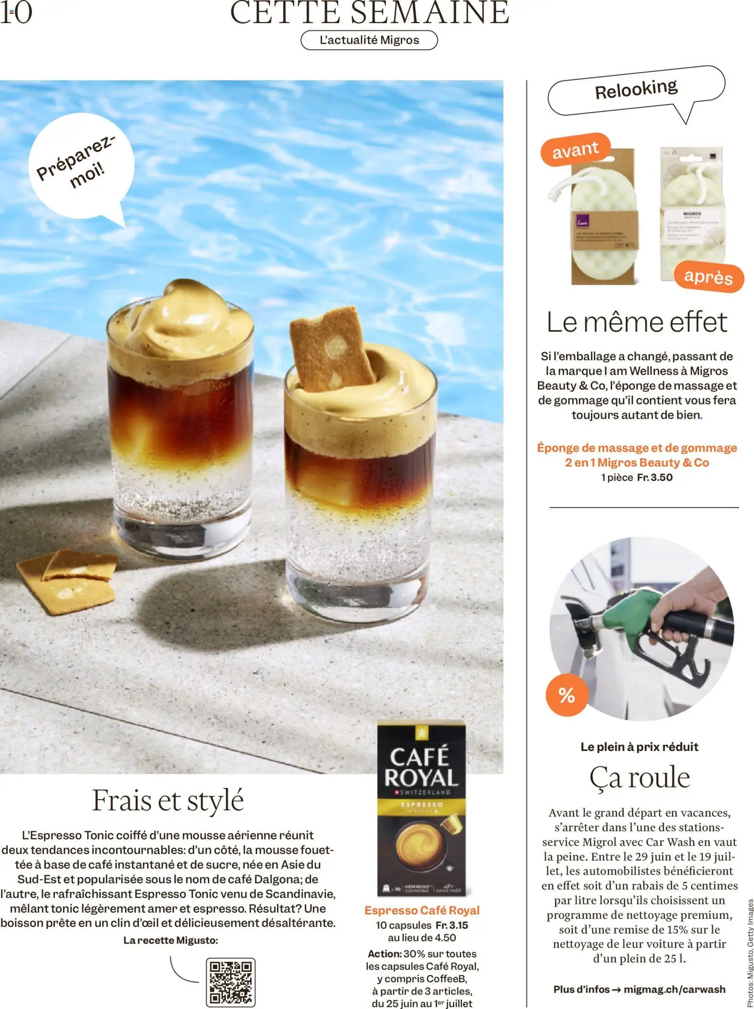 Migros aktionen Magazine FR – gültig ab 24.06.2026 | Seite: 10 | Produkte: Tee