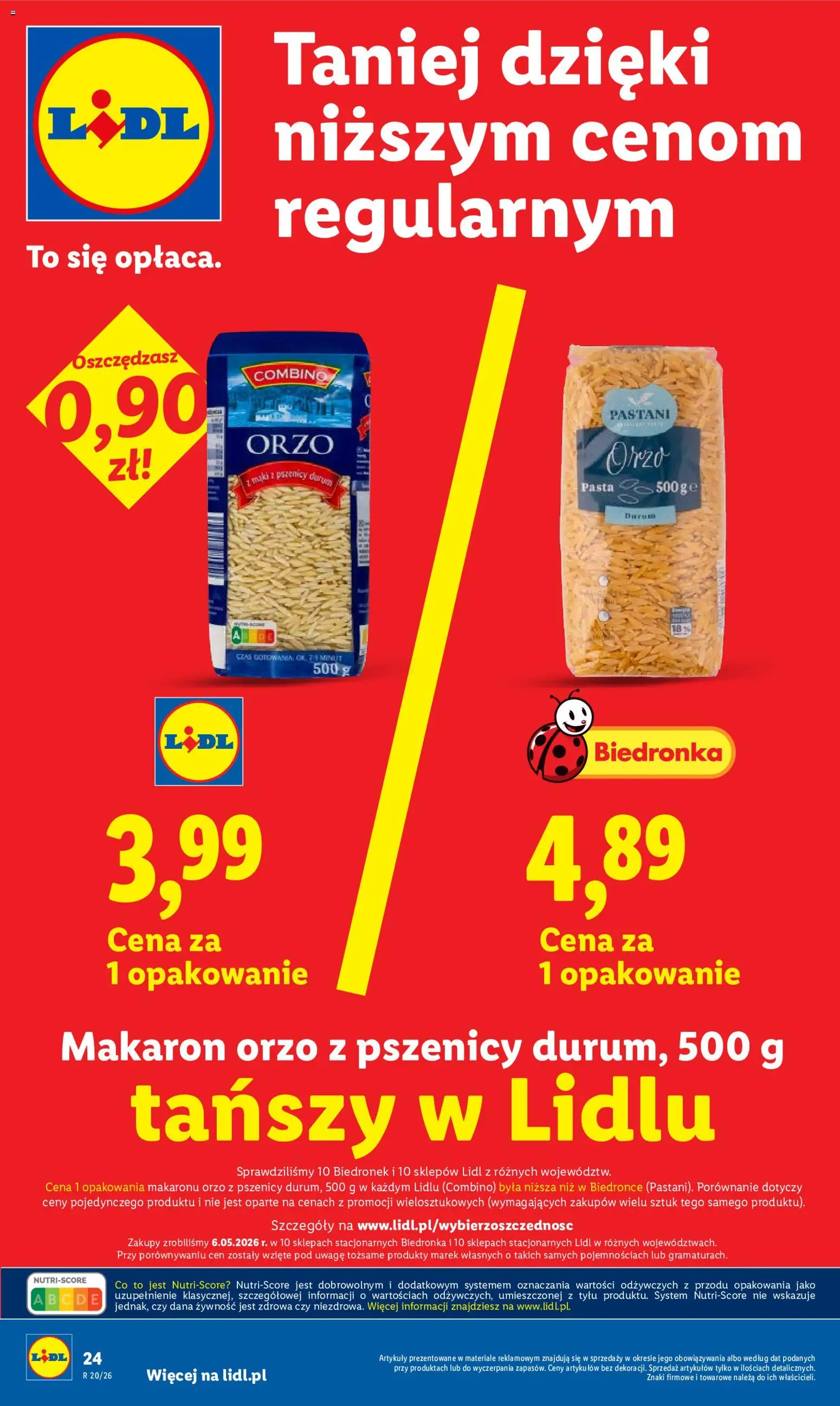 Lidl Polsko leták od 11.05.2026 | Strana: 24 | Produkty: Orzo, Combino