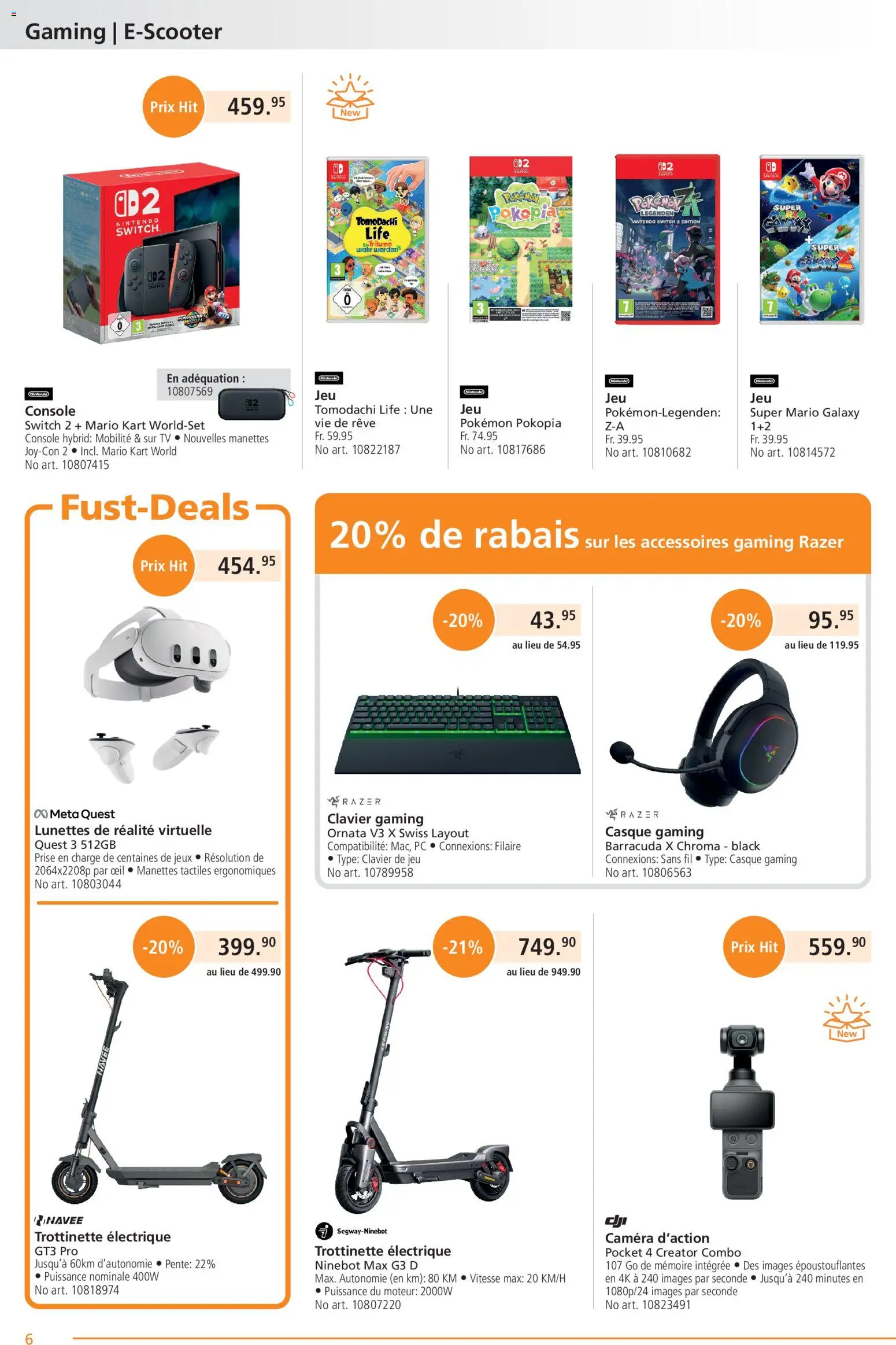 Fust aktionen FR – gültig ab 01.05.2026 | Seite: 6 | Produkte: Pc