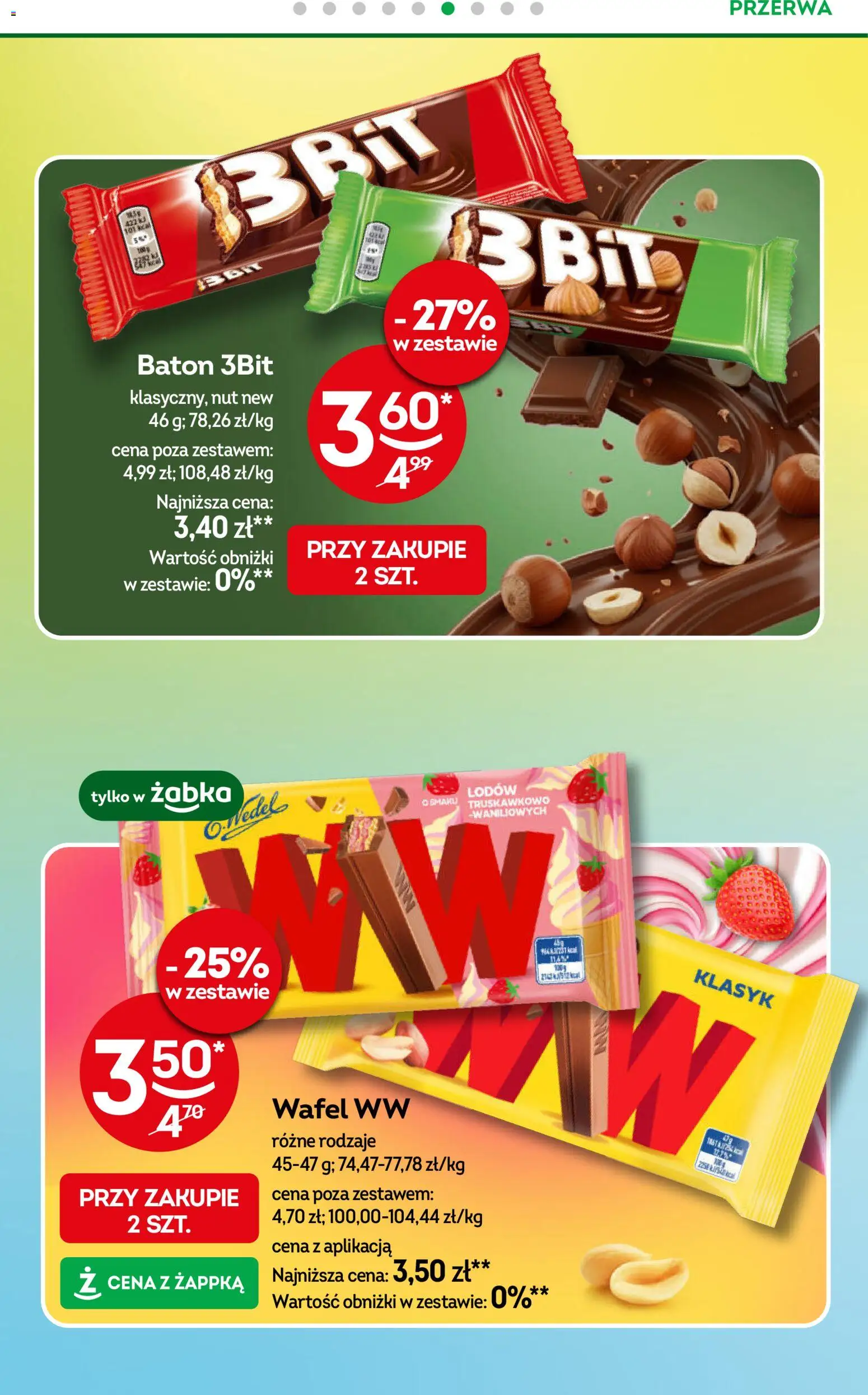 Żabka gazetka od 20.05.2026 | Strona: 83 | Produkty: Baton