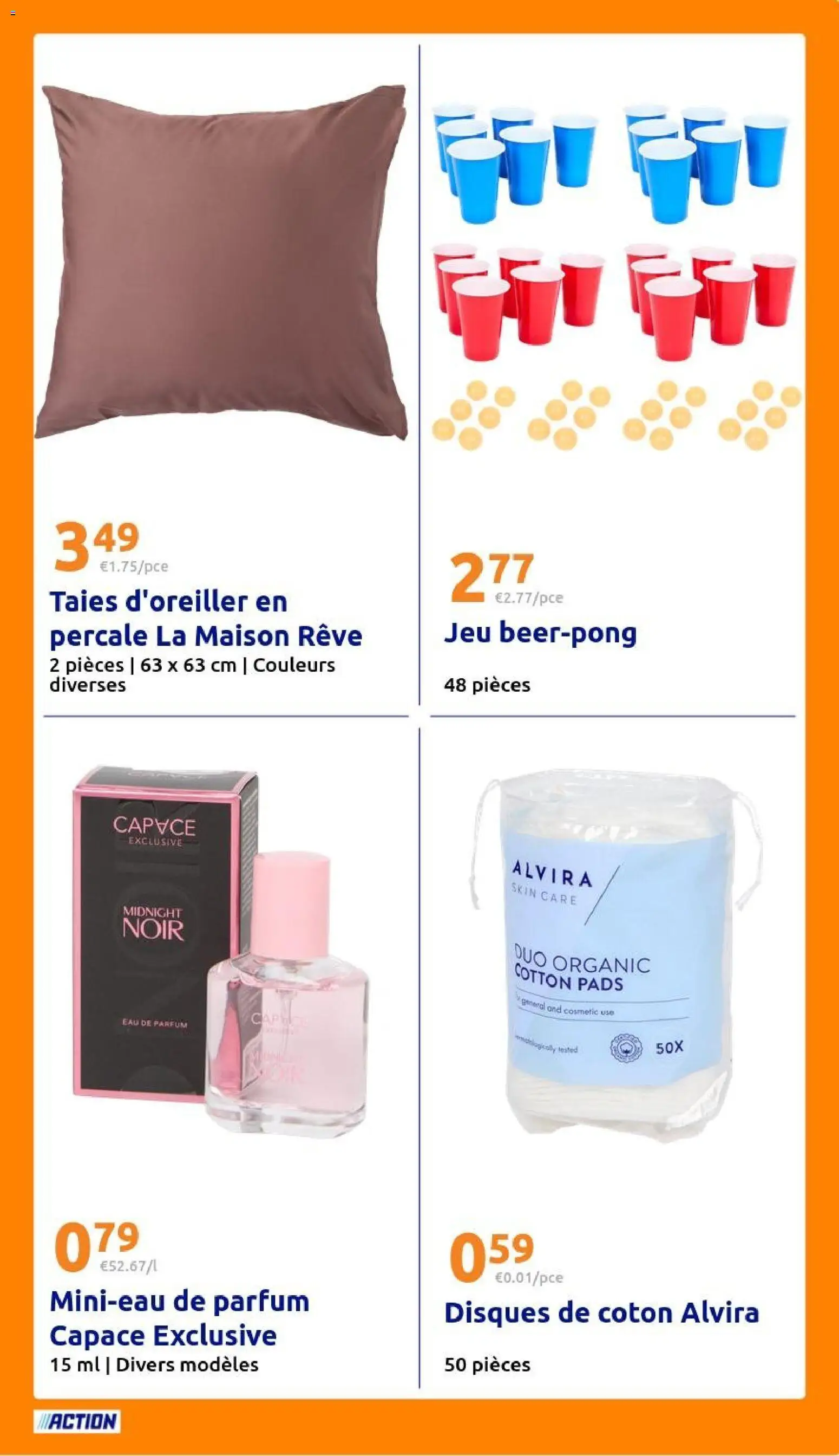 {H1} | Page: 23 | Produits: Coton, Disques de coton, Parfum, Eau de parfum